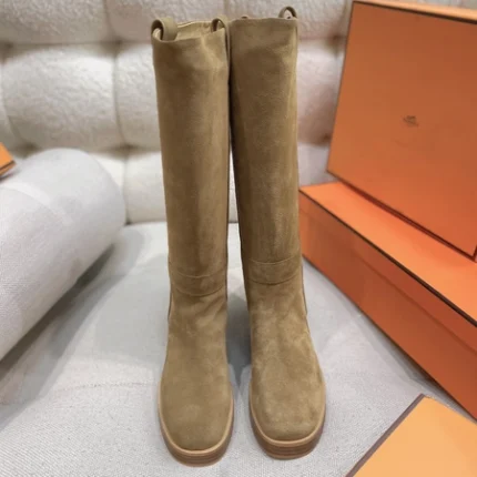 Hermes Horse Boot Brun Fumé