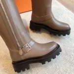 Hermes Jaime Boot Brown