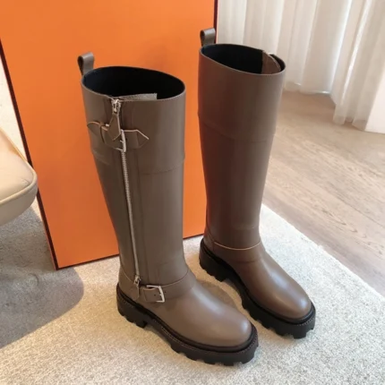 Hermes Jaime Boot Brown
