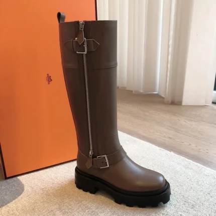 Hermes Jaime Boot Brown