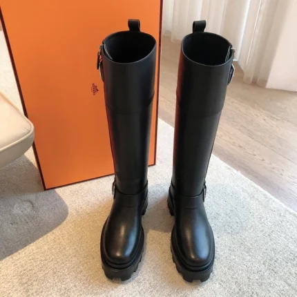 Hermes Jaime Boot Black