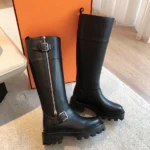 Hermes Jaime Boot Black