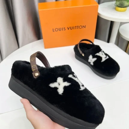 Louis Vuitton Aspen Comfort Clog Black