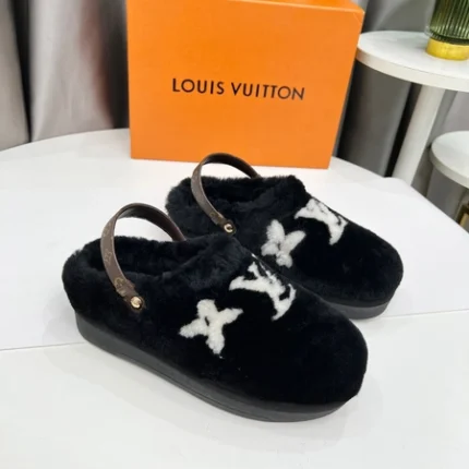 Louis Vuitton Aspen Comfort Clog Black