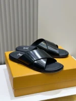 Louis Vuitton Foch mules Black