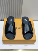 Louis Vuitton Foch mules Black