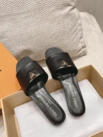 Louis Vuitton LV Capri Flat Mule Black