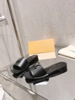 Louis Vuitton LV Capri Flat Mule Black