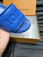 Louis Vuitton LV Flat Comfort Mule Blue