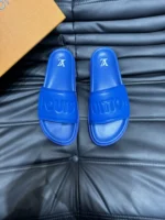 Louis Vuitton LV Flat Comfort Mule Blue