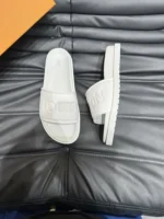 Louis Vuitton LV Flat Comfort Mule White