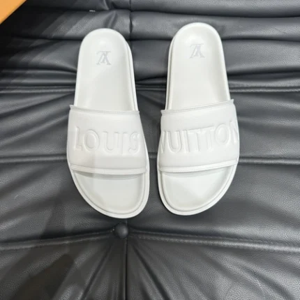 Louis Vuitton LV Flat Comfort Mule White