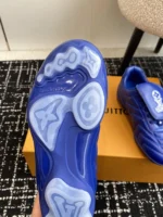 Louis Vuitton LV Footprint Soccer Sneaker Blue
