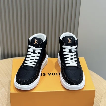 Louis Vuitton LV High-top Black Sneaker
