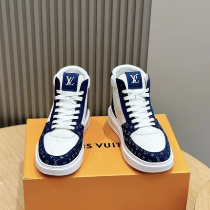 Louis Vuitton LV High-top Blue Sneaker