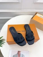 Louis Vuitton LV Isola Flat Mule Black