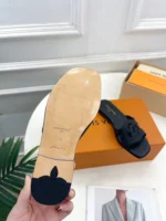 Louis Vuitton LV Isola Flat Mule Black