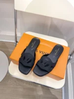 Louis Vuitton LV Isola Flat Mule Black