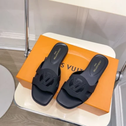 Louis Vuitton LV Isola Flat Mule Black