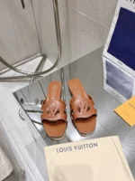 Louis Vuitton LV Isola Flat Mule Cognac Brown