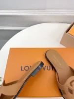 Louis Vuitton LV Isola Flat Mule Natural