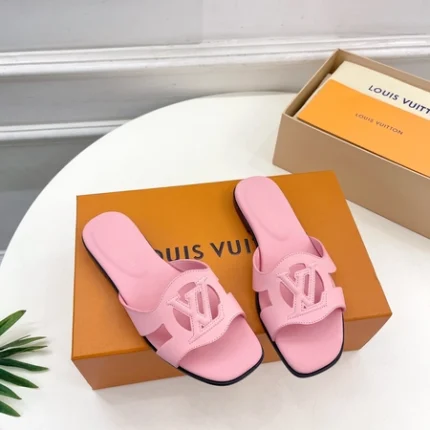 Louis Vuitton LV Isola Flat Mule Pink