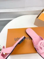 Louis Vuitton LV Isola Flat Mule Pink