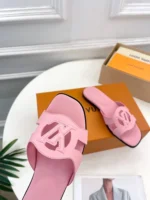 Louis Vuitton LV Isola Flat Mule Pink