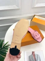 Louis Vuitton LV Isola Flat Mule Pink