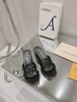 Louis Vuitton LV Isola Mule Black