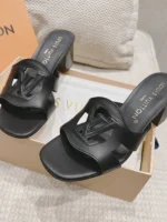 Louis Vuitton LV Isola Mule Black