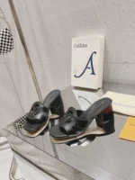 Louis Vuitton LV Isola Mule Black