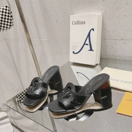 Louis Vuitton LV Isola Mule Black