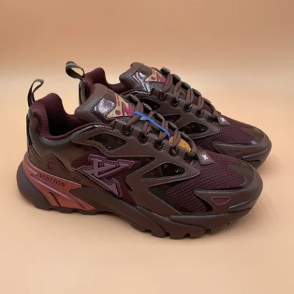 Louis Vuitton LV Runner Tatic Bordeaux Red Sneaker