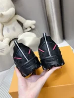 Louis Vuitton LV Rush Black and Pink Sneaker