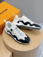 Louis Vuitton LV Rush Black and White Sneaker