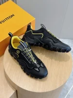 Louis Vuitton LV Rush Black and Yellow Sneaker