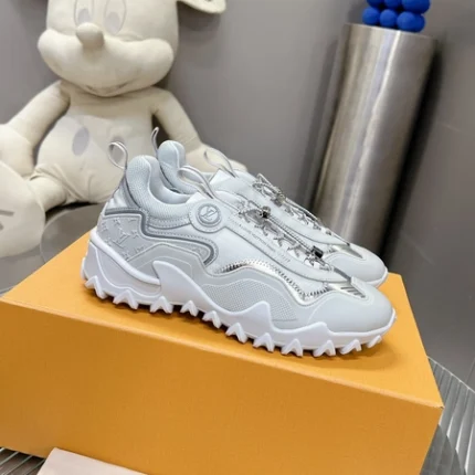Louis Vuitton LV Rush Silver Sneaker