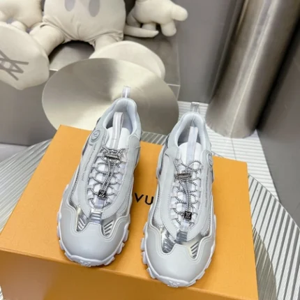 Louis Vuitton LV Rush Silver Sneaker