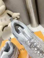 Louis Vuitton LV Rush Silver Sneaker