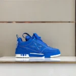 Louis Vuitton LV Skate Blue Grained Calf Leather Sneaker
