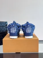 Louis Vuitton LV Skate Blue Monogram Denim Sneaker