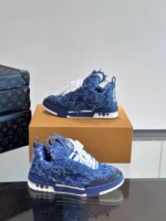 Louis Vuitton LV Skate Blue Monogram Denim Sneaker