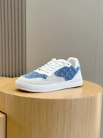 Louis Vuitton LV Stadium Blue Monogram Denim Sneaker