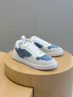 Louis Vuitton LV Stadium Blue Monogram Denim Sneaker