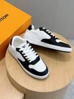 Louis Vuitton LV Stadium White and Black Sneaker