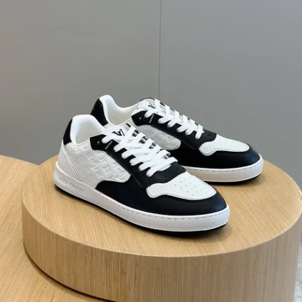Louis Vuitton LV Stadium White and Black Sneaker