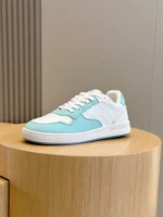 Louis Vuitton LV Stadium White and Vert d'Eau Green Sneaker