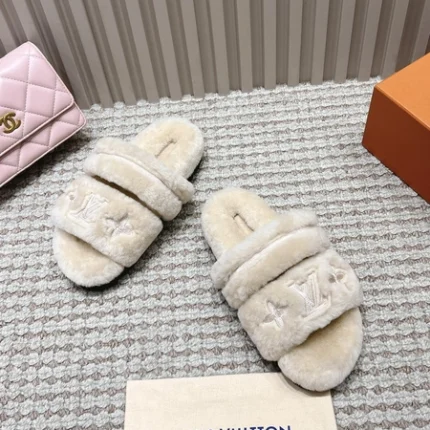 Louis Vuitton LV Sunset Flat Comfort Mule Beige