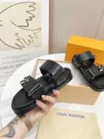 Louis Vuitton LV Sunset Flat Comfort Mule Black